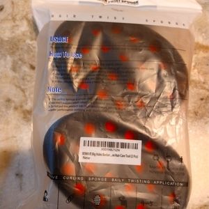 Hair twist sponge